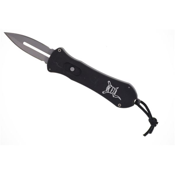 Unbranded OTF Spring Coil Spear Point Knife