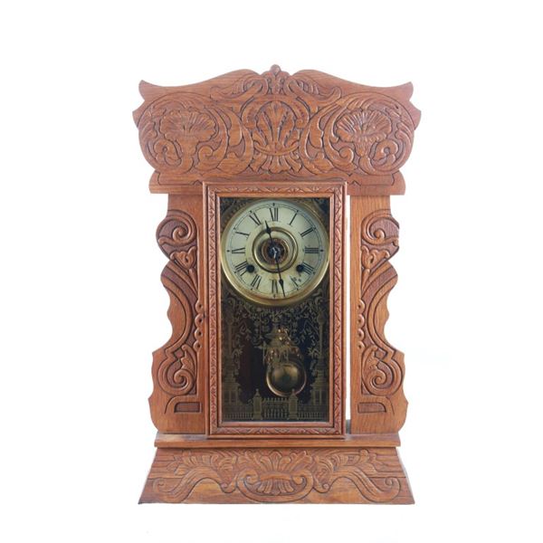 Vintage New Haven Gingerbread Mantel Clock