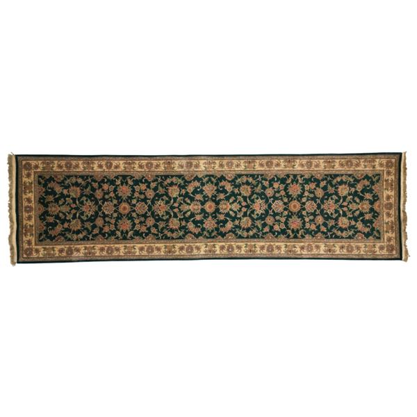 Ca. 1930's Kazak Persian Hand Knotted Runner Rug