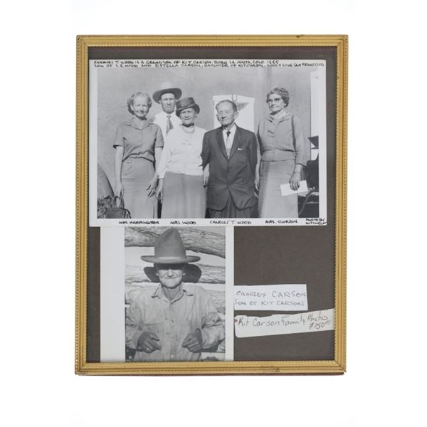 Kit Carson Family Photographs, circa 1930s