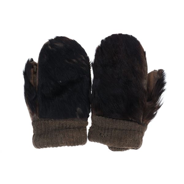 Blackfeet Chief Little Dog Owned Black Bear Gloves