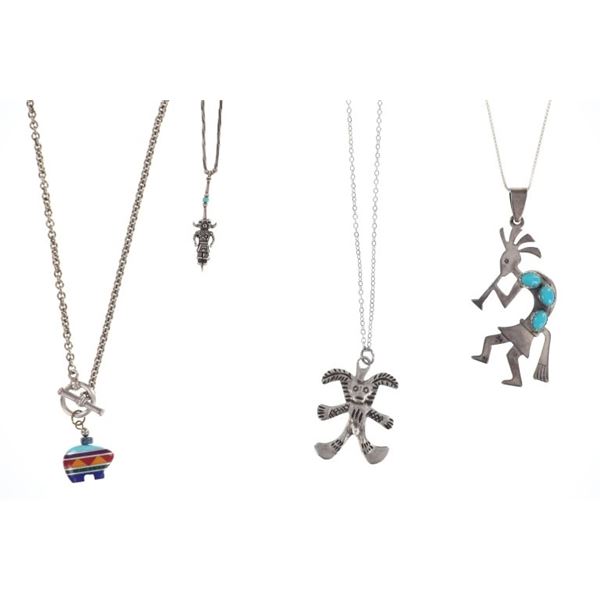 Vintage Puebloan Fetish Necklaces Collection