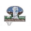 Image 4 : Vintage Yellowstone Park License Plate Toppers