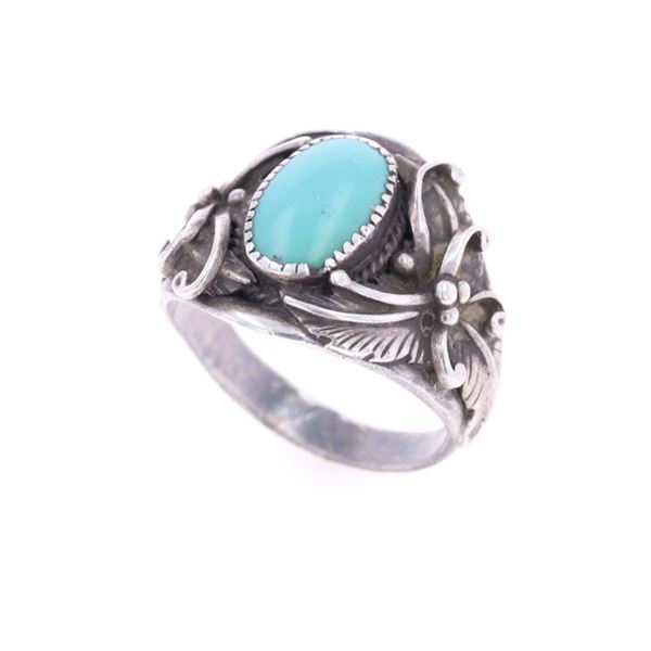 Vintage Marco Begaye (Navajo, b. 1957) Men's Ring