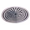 Image 1 : Hopi "Man in the Maze" Old Pawn Silver Buckle