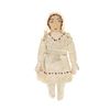 Image 11 : C. 1950 Inuit Eskimo Seal Skin & Caribou Dolls (3)