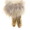 Image 4 : C. 1950 Inuit Eskimo Seal Skin & Caribou Dolls (3)