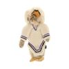 Image 6 : C. 1950 Inuit Eskimo Seal Skin & Caribou Dolls (3)