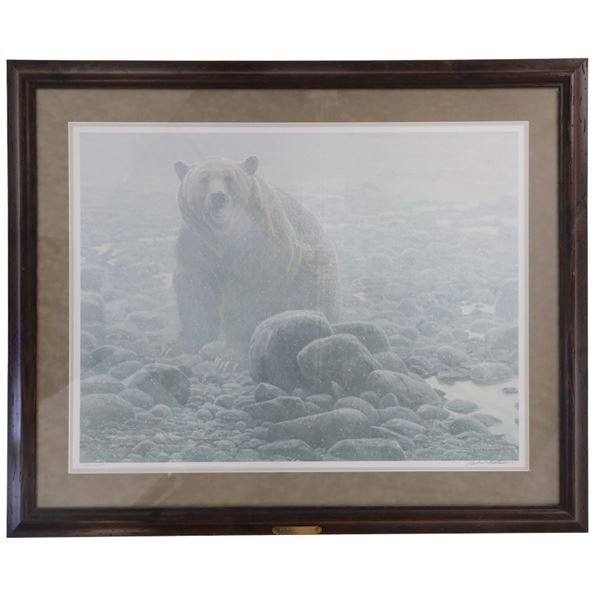 R. Bateman Lim. Ed. Print "End of Season Grizzly"