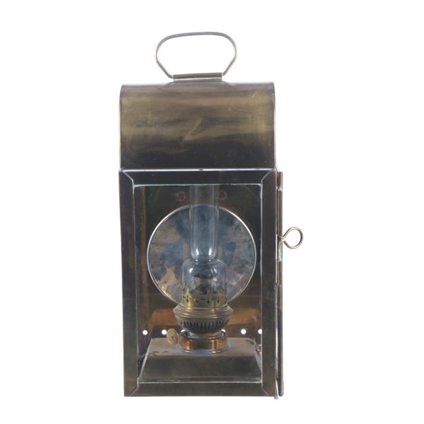 Den Haan Rotterdam Brass Maritime Lantern 1940-50s