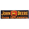 Image 1 : John Deere Reproduction Advertisement Sign