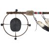 Image 2 : Chippewa Cree Turtle Shell Hoop Dance Stick