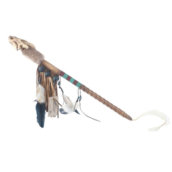 Chippewa/ Cree Many Trails Turtle Dancing Stick