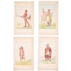 Image 3 : Hand Tinted George Catlin Native Etchings (13)