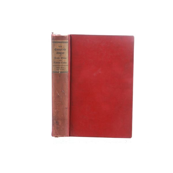 Rare 1824 "Complete Angler", Izaak Walton