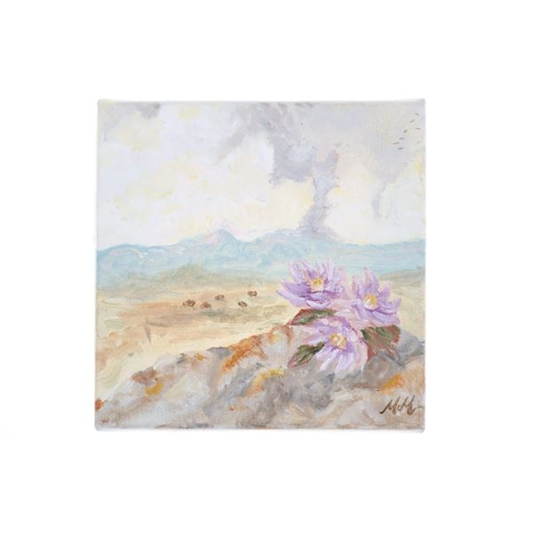 Bison Under the Bitterroots Oil -Melanie Markovich