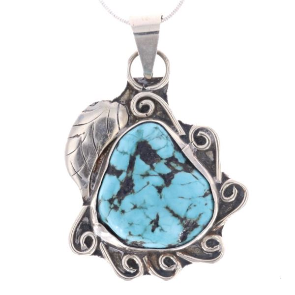 Vintage Pawn Sleeping Beauty Turquoise Necklace