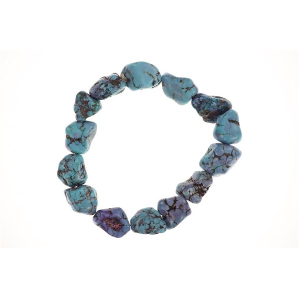 Southwestern Treated Howlite Bracelet c. 1980's