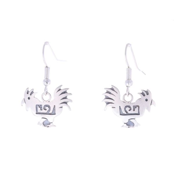 Navajo Dorothy Martinez Sterling Silver Earrings