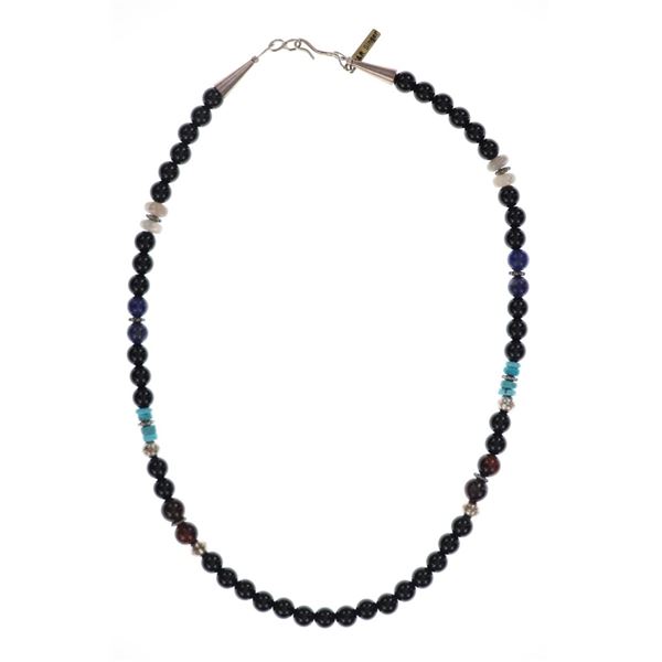 Navajo Tommy Rose Singer Multi-Stone Necklace