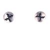 Image 1 : Navajo Tommy Singer Sterling Silver Stud Earrings