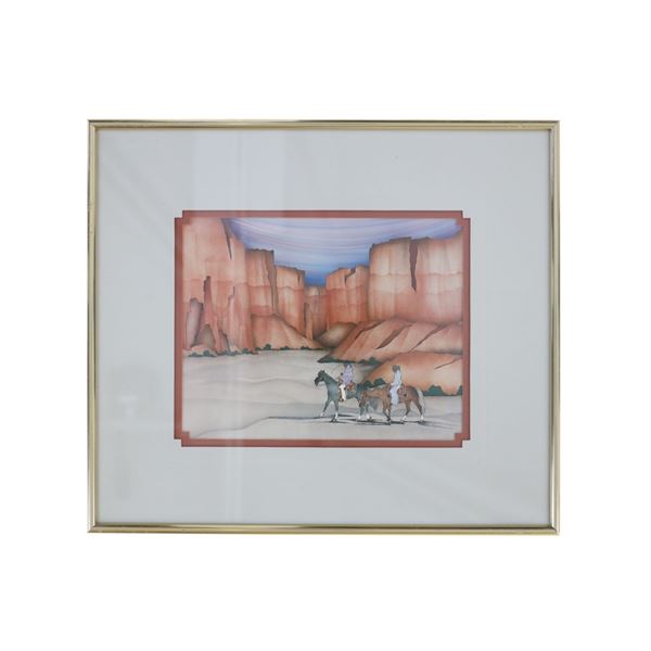 Amado Maurilio Pena "El Canon" Framed Print