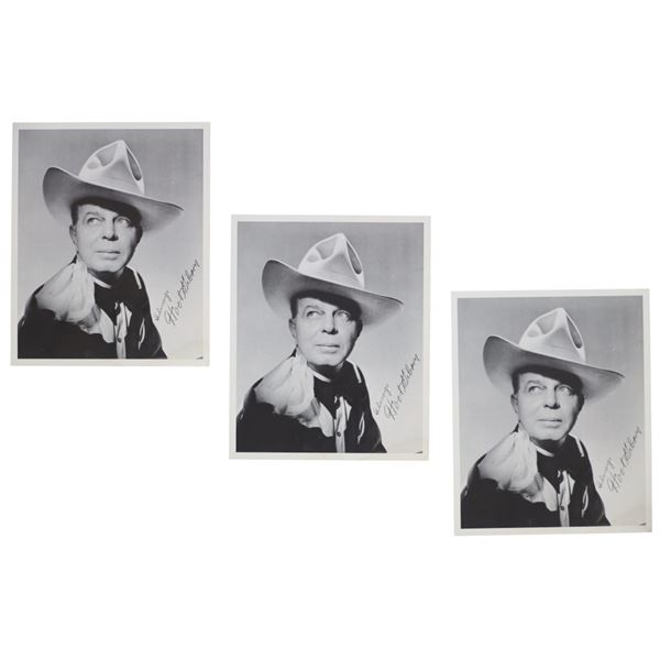 Edmund R. "Hoot" Gibson (1892-1962) Photographs