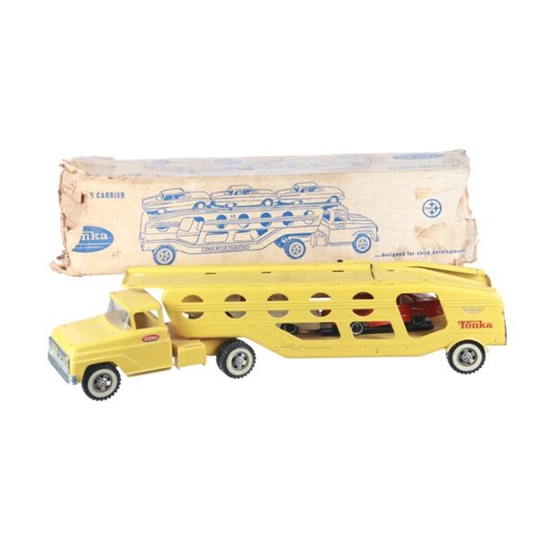 Original Tonka No. 840 Car Carrier w/ Box