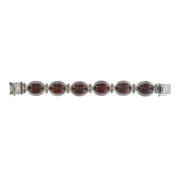 Sterling & Agate Bracelet by Exex Claudia Agudelo