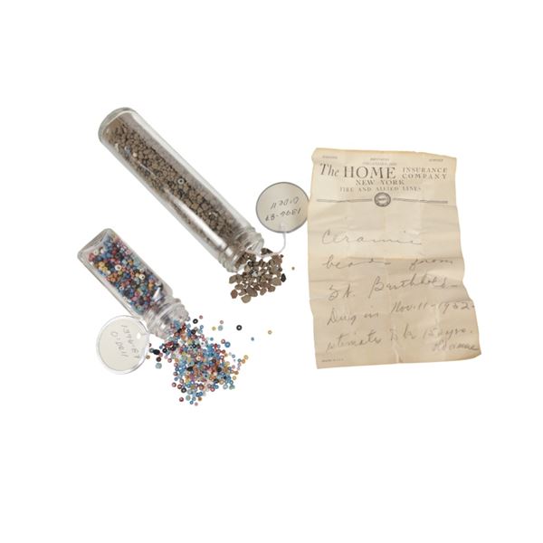 19th C. Fort Berthold Dug Beads ex-C.M. Russell