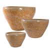 Image 1 : Corn silk Vase Set  OF 3`