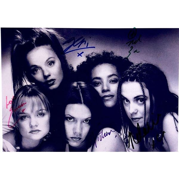 The Spice Girls facsimile signed photo