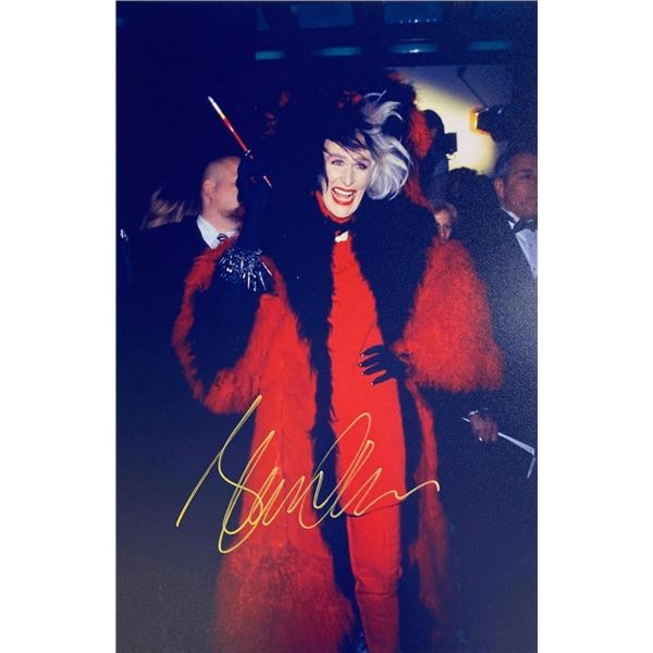 101 Dalmatians Cruella de Vil Glenn Close facsimile signed  movie photo