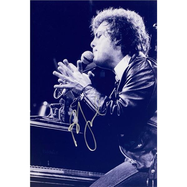 Billy Joel facsimile signed photo