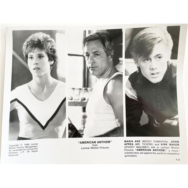 American Anthem original  1986 vintage movie photo