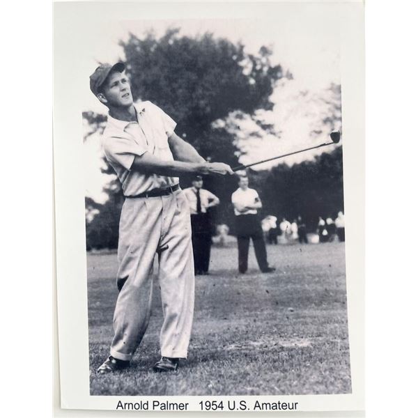 Arnold Palmer 1954 unsigned photo