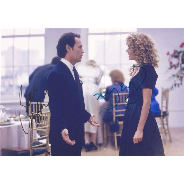 When Harry Met Sally Meg Ryan and Billy Crystal facsimile signed movie photo
