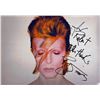 Image 1 : David Bowie facsimile signed photo