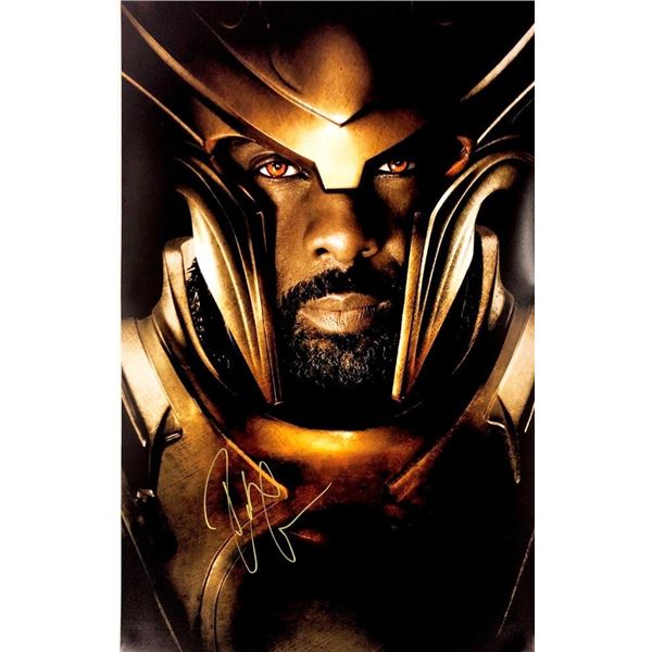 Marvel Idris Elba facsimile signed movie photo