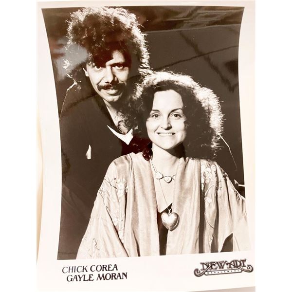 Chick Corea and Gayle Moran photo