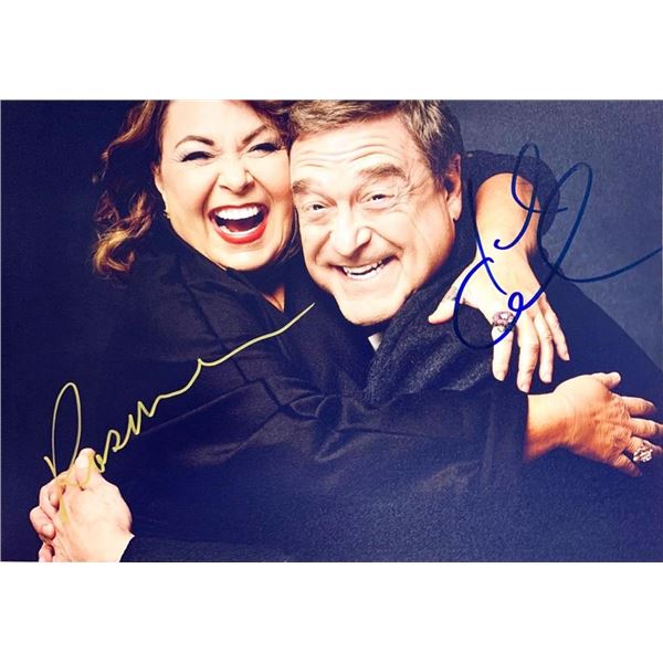 Roseanne cast facsimile signed photo