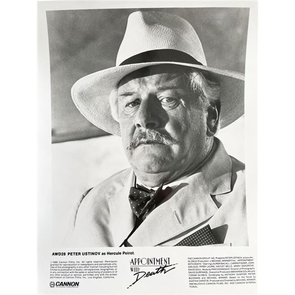 Appointment with Death Peter Ustinov unsigned photo
