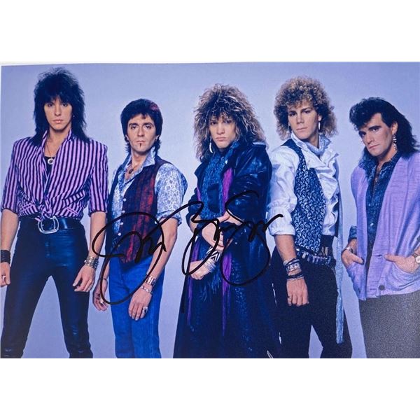 Jon Bon Jovi facsimile signed photo