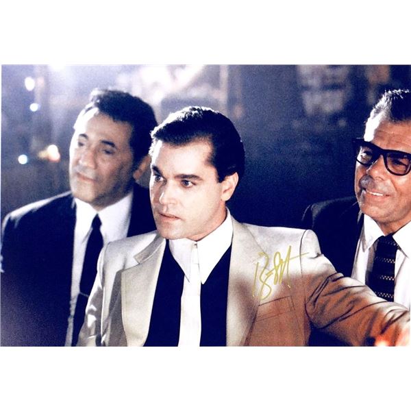 Goodfellas Ray Liotta facsimile signed movie photo