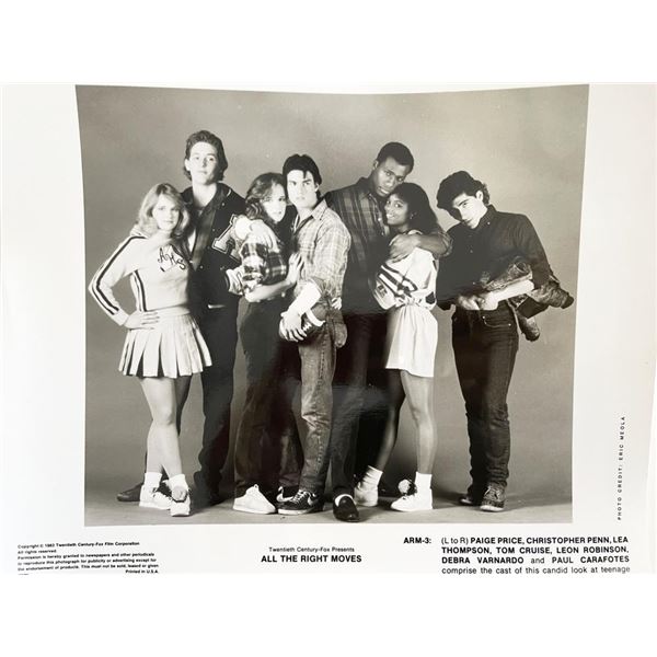 All the Right Moves cast original 1983 vintage movie photo