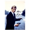 Image 1 : James Bond Roger Moore facsimile signed movie photo