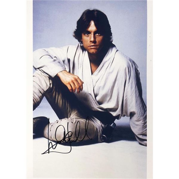 Star Wars Mark Hamill facsimile Signed Photo