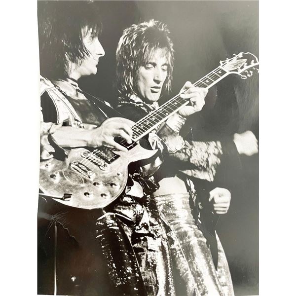 Faces Ronnie Wood and Rod Stewart photo