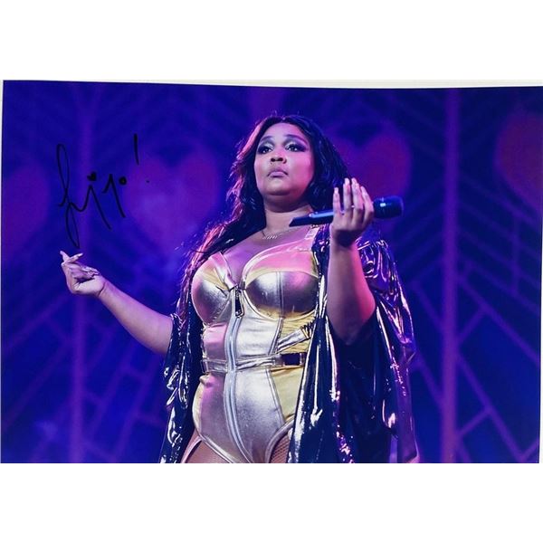 Lizzo facsimile signed photo