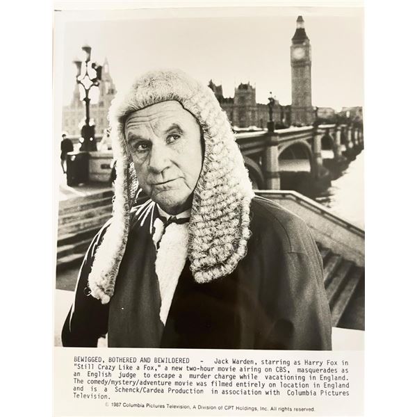 Still Crazy Like a Fox Jack Warden photo